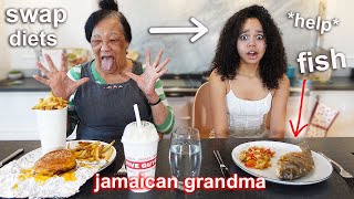 I Swapped DIETS With My JAMAICAN GRANDMA For 24 HOURS Help [upl. by Ttenaej]