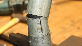 Two Round Pipes Joint Together Without Welding [upl. by Berneta]