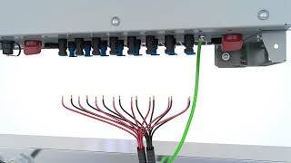 Huawei SUN2000 33KTL 36KTL 40KTL US 06 Installing the DC Power Cable [upl. by Yarised]