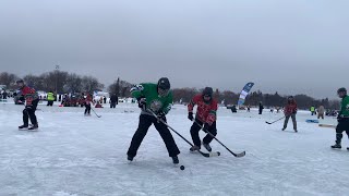 US Pond Hockey Championships Minneapolis [upl. by Aerdna]