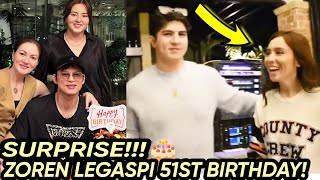 SURPRISE Mavy Legaspi at Kyline Alcantara ito ang GINAWA sa 51st BIRTHDAY ni Zoren Legaspi [upl. by Reeba184]