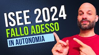 ISEE 2024 il TUTORIAL DEFINITIVO per compilarlo in modo VELOCE e PRATICO isee2024 inps tutorial [upl. by Irpak]