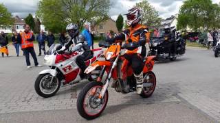 Motor elfstedentocht 2016 Leeuwarden [upl. by Sandstrom]