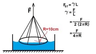 Physics 331 Surface Tension 10 of 12 Measuring Surface Tension [upl. by Rasla]