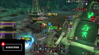 Feral Shadow vs Rogue Mage  World of Warcraft The War Within PvP  WoW PvP Arena [upl. by Ylrbmik]