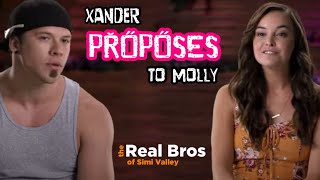 Xander Proposes to Molly  The Real Bros of Simi Valley [upl. by Ursas]