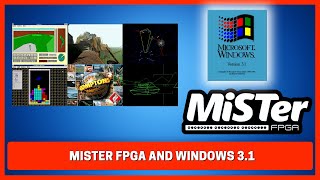 MiSTer Windows 31 Setup Guide in AO486 [upl. by Ahsiym]