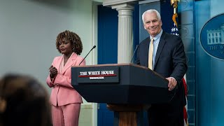 LIVE Press Briefing by Press Secretary Karine JeanPierre and Jared Bernstein [upl. by Airdna]