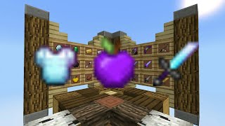 Grapeapplesauce infinite edit 16x16 fps  mcpe texture pack full review [upl. by Dre]