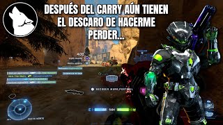 DESPUÉS DEL CARRY AÚN TIENEN EL DESCARO DE HACERME PERDER HALO INFINITE [upl. by Anyek]