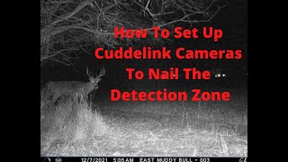 How To Set Up Cuddeback Cuddelink Cameras To Nail The Detection Zone  Cuddeback Cuddelink [upl. by Neelloc694]