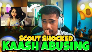 Scout caught Kaash Abusing 😱 [upl. by Tristam]