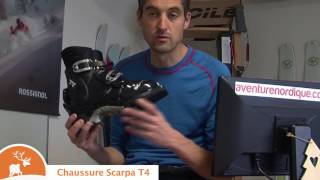 Chaussures Scarpa T4 [upl. by Doxia]