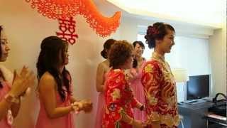 Shin Wedding 心之婚禮 大妗姐Jenny為婚宴客人唱著掛歌 [upl. by Salokkin]