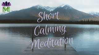 Short Calming Mindfulness Meditation to Clear the Clutter in your Mind  Mindful Movement [upl. by Nannoc225]