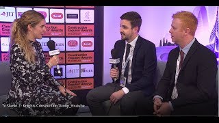 Knights Interview at UK Construction Week 2018 [upl. by Glimp]