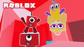 Numberblocks TIMES TABLES Mega Obby SPEED RUN  Roblox [upl. by Intyrb]