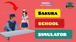 THE FILM SAKURA GIRL IN POLICE SALTATION FOR COMPLAIN  SAKURA SCHOOL SIMULATOR VIDEOS  sakura❤️ [upl. by Anitsirc959]