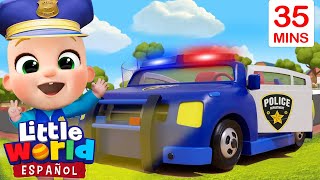 Jugamos A Ser Policías 👮‍♂️👮‍♀️  Canciones Infantiles de Bebé Juan  Little Angel Español [upl. by Anicnarf]