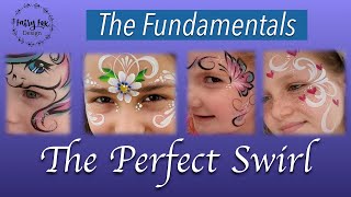 The Perfect SWIRL  Face Paint Fundamentals [upl. by Anderer]