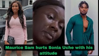 Emotional moment Sonia Uche in pains as Maurice Sam hurts her with his attitude towards this [upl. by Elatsyrk]