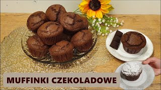 Muffinki czekoladowe  agatabodkuchni [upl. by Lirbaj]