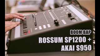 SP1200 and AKAI S950  Boom Bap Beat 3 quotFeelingquot [upl. by Tommi514]