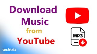 How to Download Music from YouTube to MP3 [upl. by Hambley514]