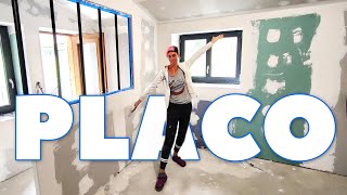 ISOLATION ET PLACO TERMINÉS🥳 montage de la verrière  Vlog rénovation 16 [upl. by Nelyag449]