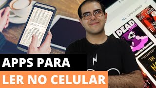 MELHORES APLICATIVOS para ler no Tablet ou no Celular  Como ler ebooks no celular  Ronaldo Junior [upl. by Nylcaj]