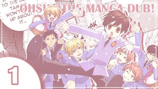 Ouran High School Host Club The Manga Dub EPISODE 1 [upl. by Ellivro924]