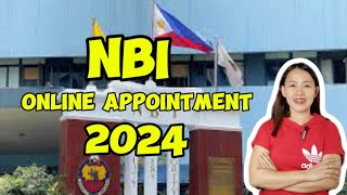 ✅NBI CLEARANCE ONLINE APPOINTMENT  PAANO KUMUHA NG NBI CLEARANCE [upl. by Koren]