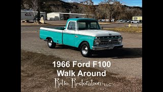 1966 Ford F100 Walk Around [upl. by Finzer81]