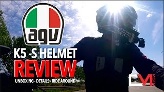 AGV HELMET UNBOXING  FIRST IMPRESSIONS AND REVIEW [upl. by Elinet]