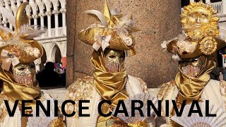 VENICE CARNIVAL 2024  BEST COSTUMES OF VENICE CARNIVAL [upl. by Leahcimal]