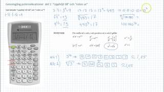 Genomgång quotupphöjt tillquot och quotroten urquot [upl. by Graf]