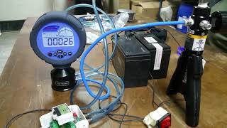 Differential pressure with Fluke pneumatic pressure kit [upl. by Ntsud173]