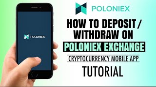 How to DEPOSIT or WITHDRAW on POLONIEX Exchange  Crypto App Tutorial [upl. by Allyson]