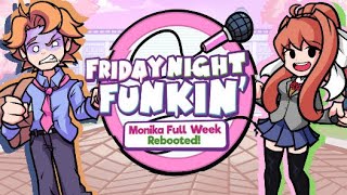 Friday Night Funkin Mod Monika  week 6 HD  Bonus [upl. by Matteo]