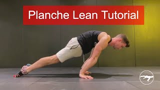 How To Planche Lean  Planche Progression Tutorial [upl. by Anya683]