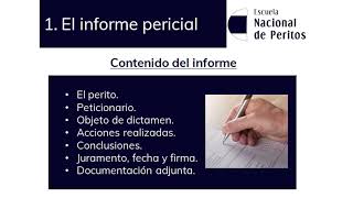 ¿Qué es un informe pericial Clase 2 [upl. by Tham]