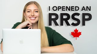 I Opened An RRSP My Registered Retirement Savings Plan Investment Strategy [upl. by Faxen]