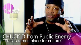 Public Enemys Chuck D  Interview on SXSW South by South West and His Label SPIT Digital 2013 [upl. by Diantha847]