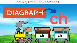 Diagraph  Learn About Diagraph Ch  Story Action and Song  Angel jollyphonics diagraph [upl. by Aikyn]