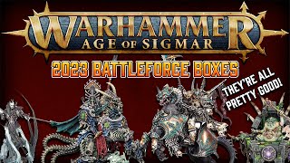 The 2023 Age of Sigmar Battleforce Boxes RANKED And Theyre All Pretty Good [upl. by Lotson374]