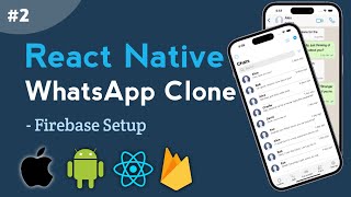 React Native Firebase Setup on Ios and Android [upl. by Yerhcaz484]