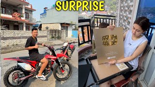 POKHARA MA SURPRISE GIFT AAYO😱  POKHARA MA OFFROADING HANDAI😍 SARANGKOT  alishakhadgi9769 [upl. by Eirrehc]