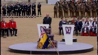 The Road to Mandalay by Rudyard Kipling read by Charles Dance  70th VJ Day commemoration London [upl. by Sherfield]