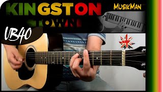 KINGSTON TOWN 🤴🏾🇯🇲  UB40  GUITAR Cover  MusikMan N°138 [upl. by Benni]