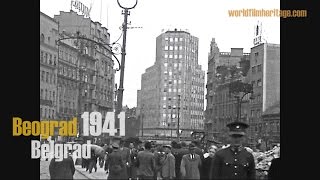 Belgrad 1941  Beograd  Belgrade  German Occupation [upl. by Little881]